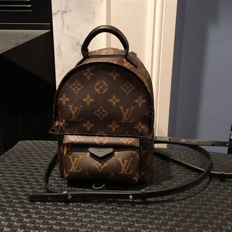 mini lv backpacks|palm springs backpack mini price.